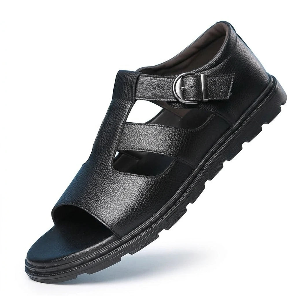 italienne sandale cuir homme luxe - Variation 1